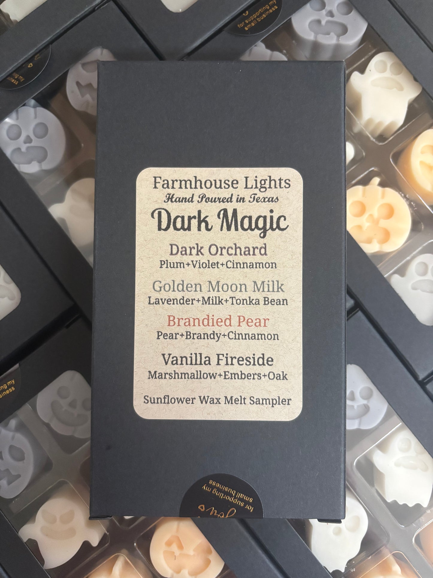 Halloween wax melt sampler
