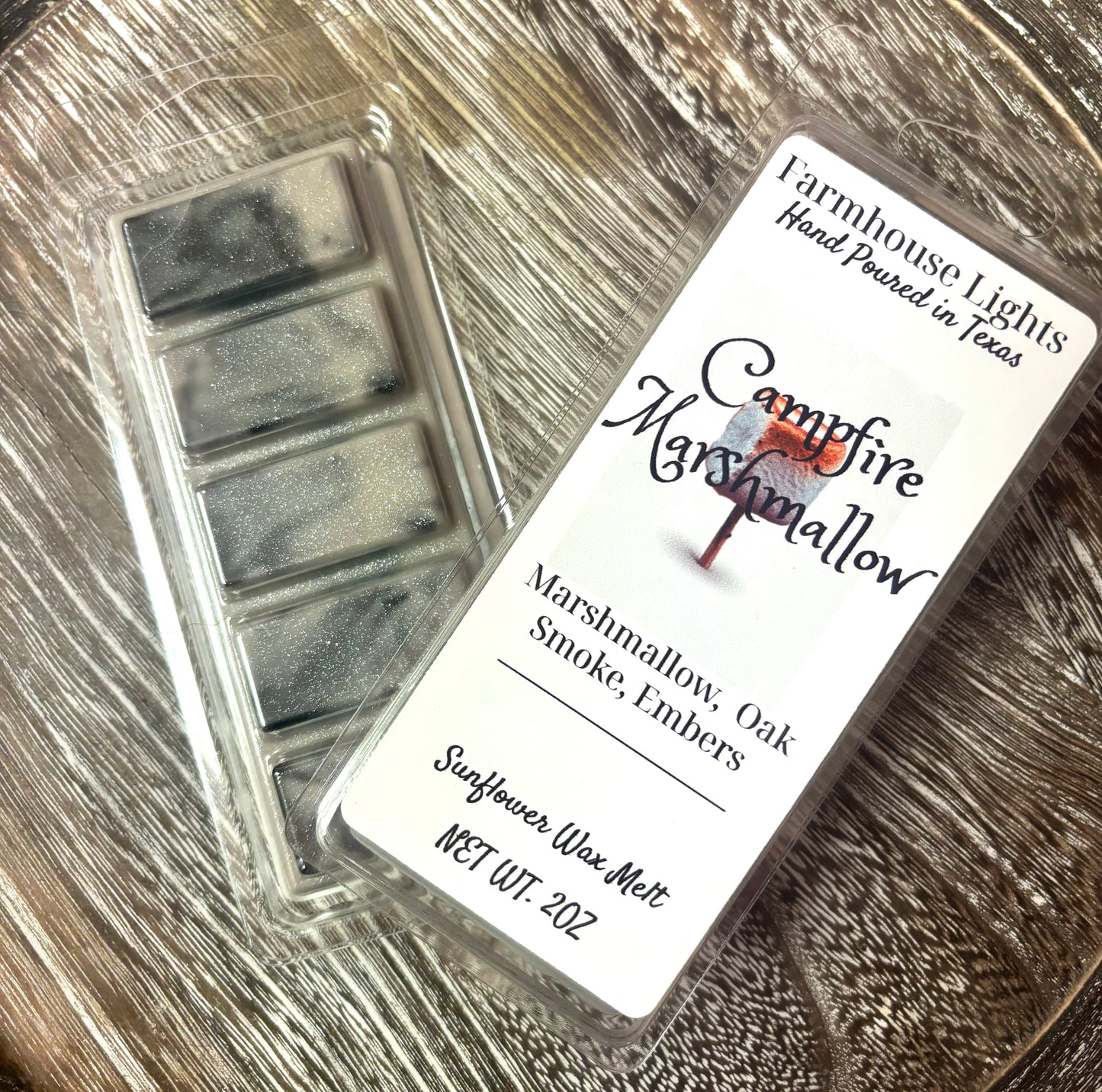 Campfire Marshmallow Snap Bar Wax Melt