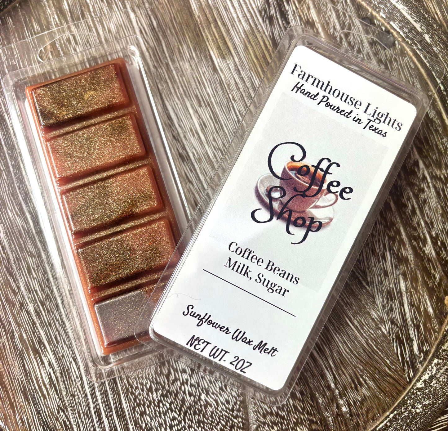 Coffee Shop Snap Bar Wax Melt