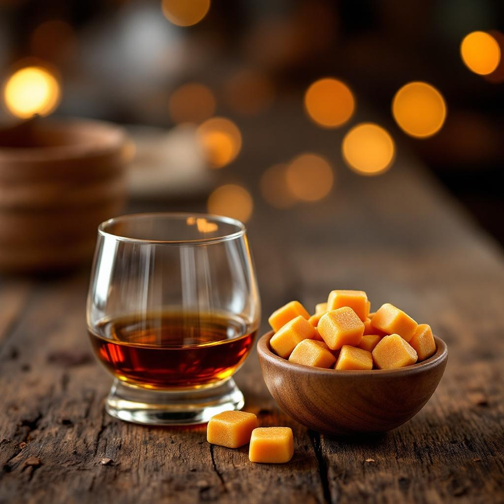 Butterscotch and Bourbon Snap Bar Wax Melt