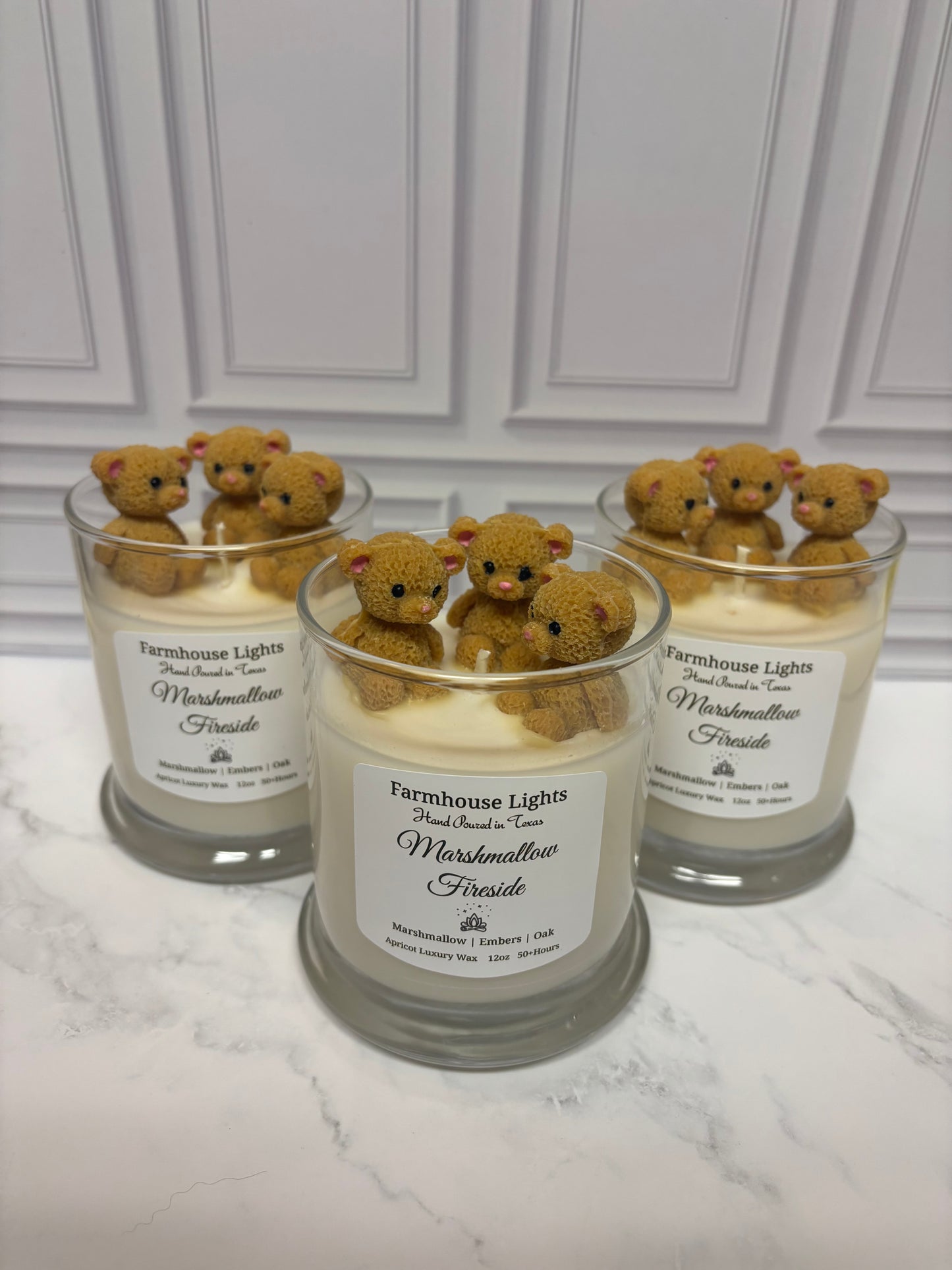 Marshmallow Fireside Candles