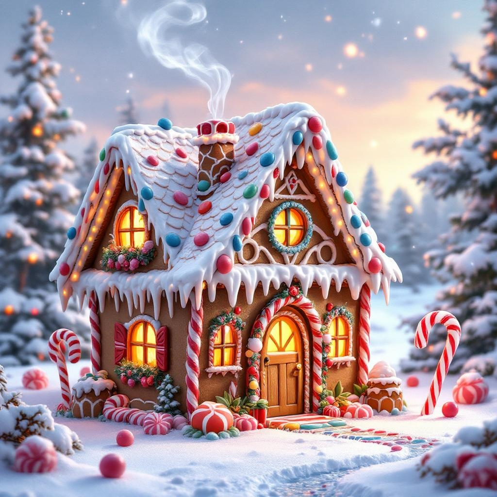 Gingerbread Cottage Snap Bar Wax Melt