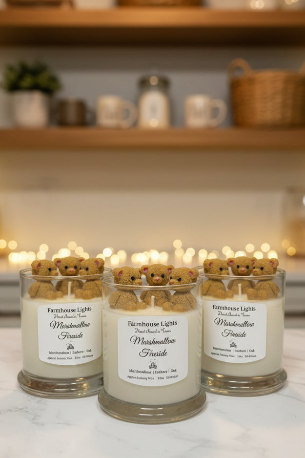Marshmallow Fireside Candles