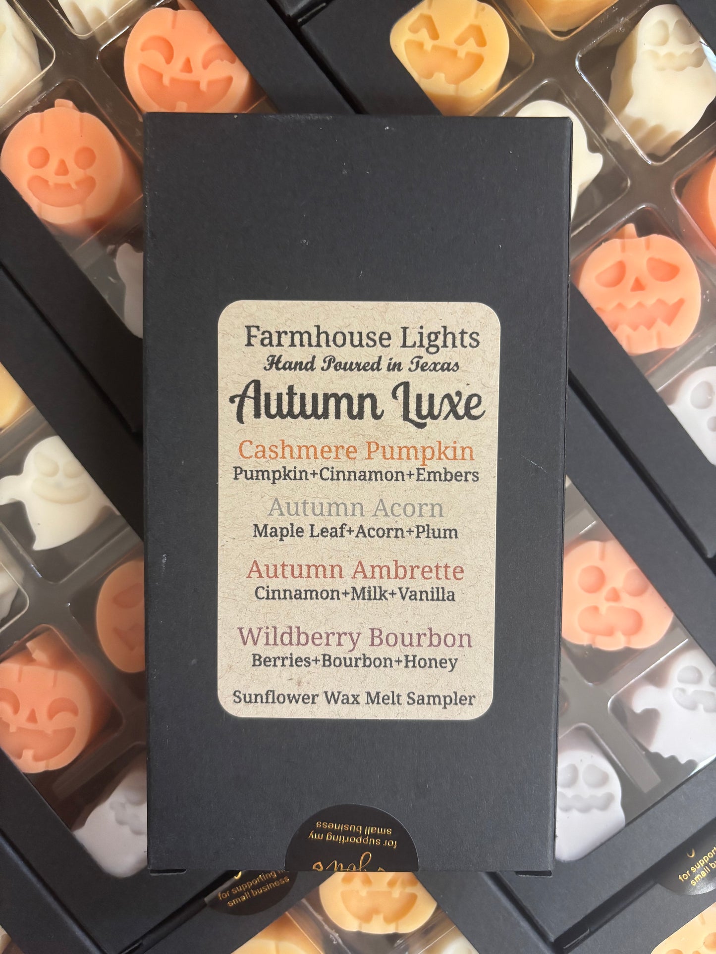 Halloween wax melt sampler