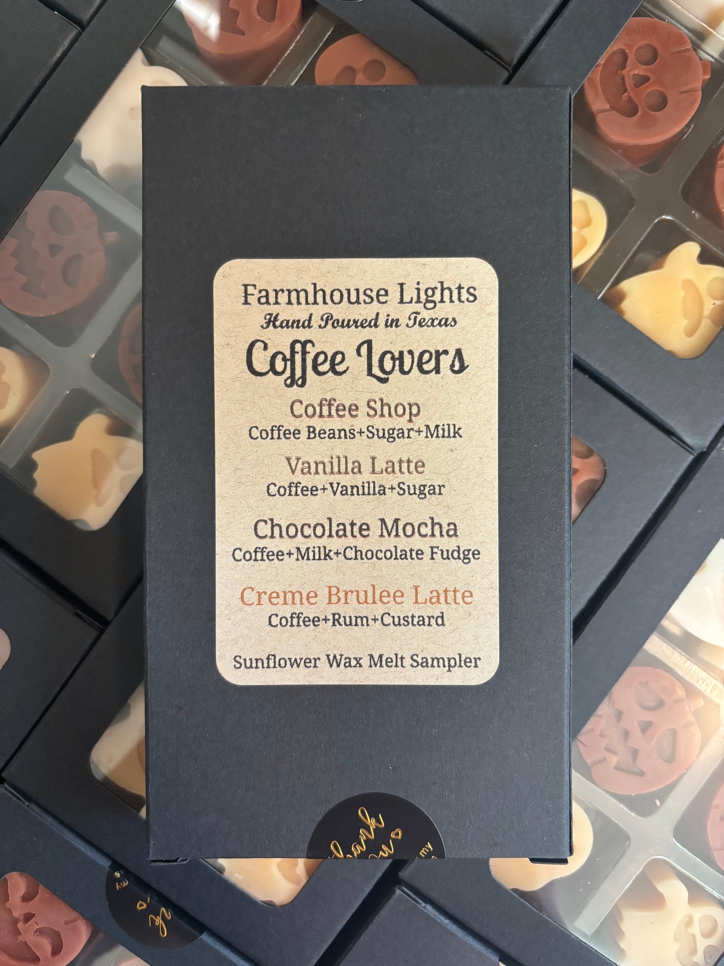 Halloween wax melt sampler
